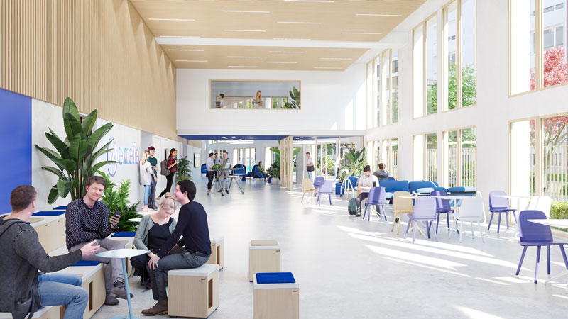 La construction du nouveau campus d’Excelia à Tours a commencé !
