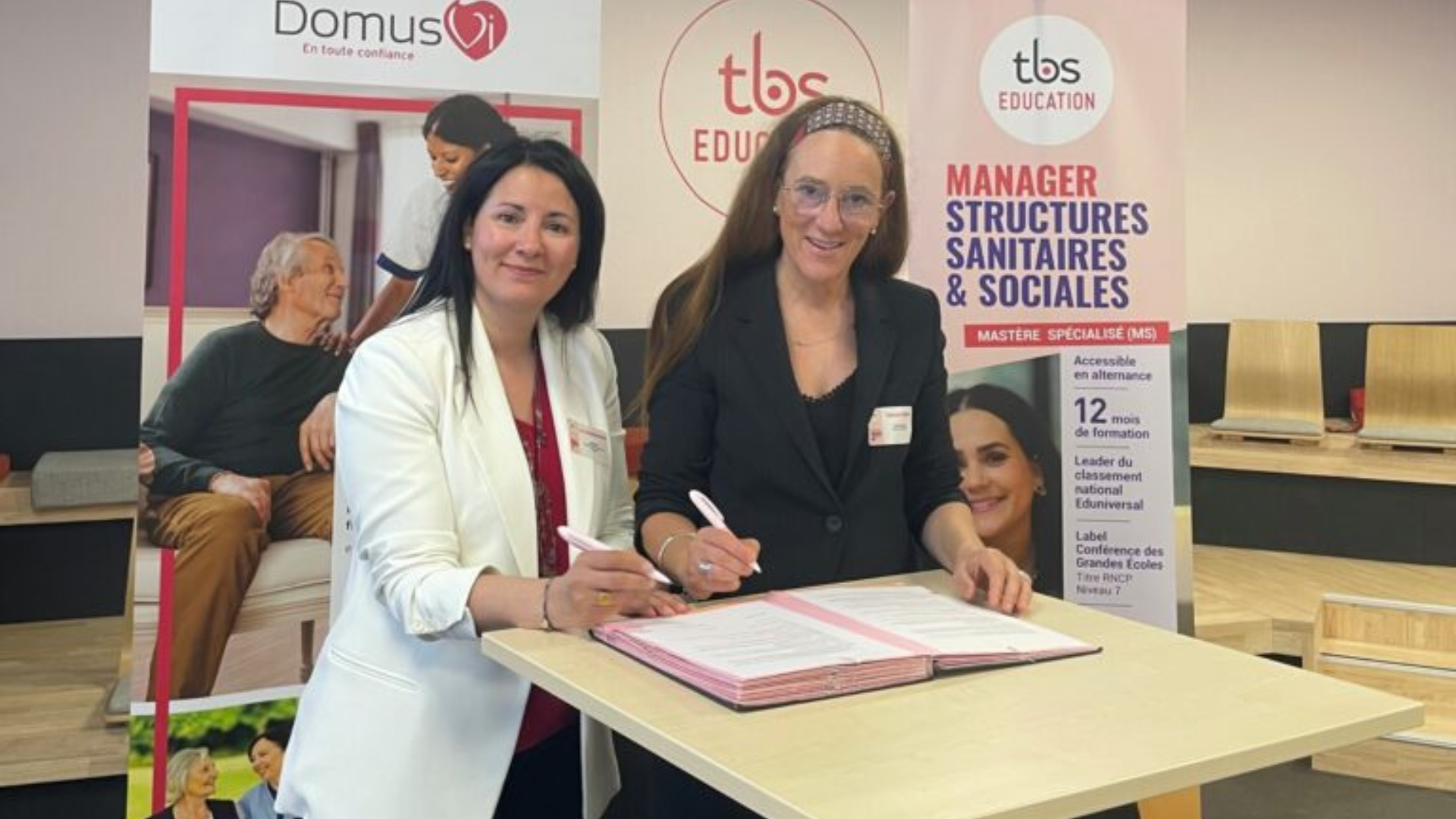DomusVi et TBS Education s’associent pour former les futurs directeurs du secteur médico-social