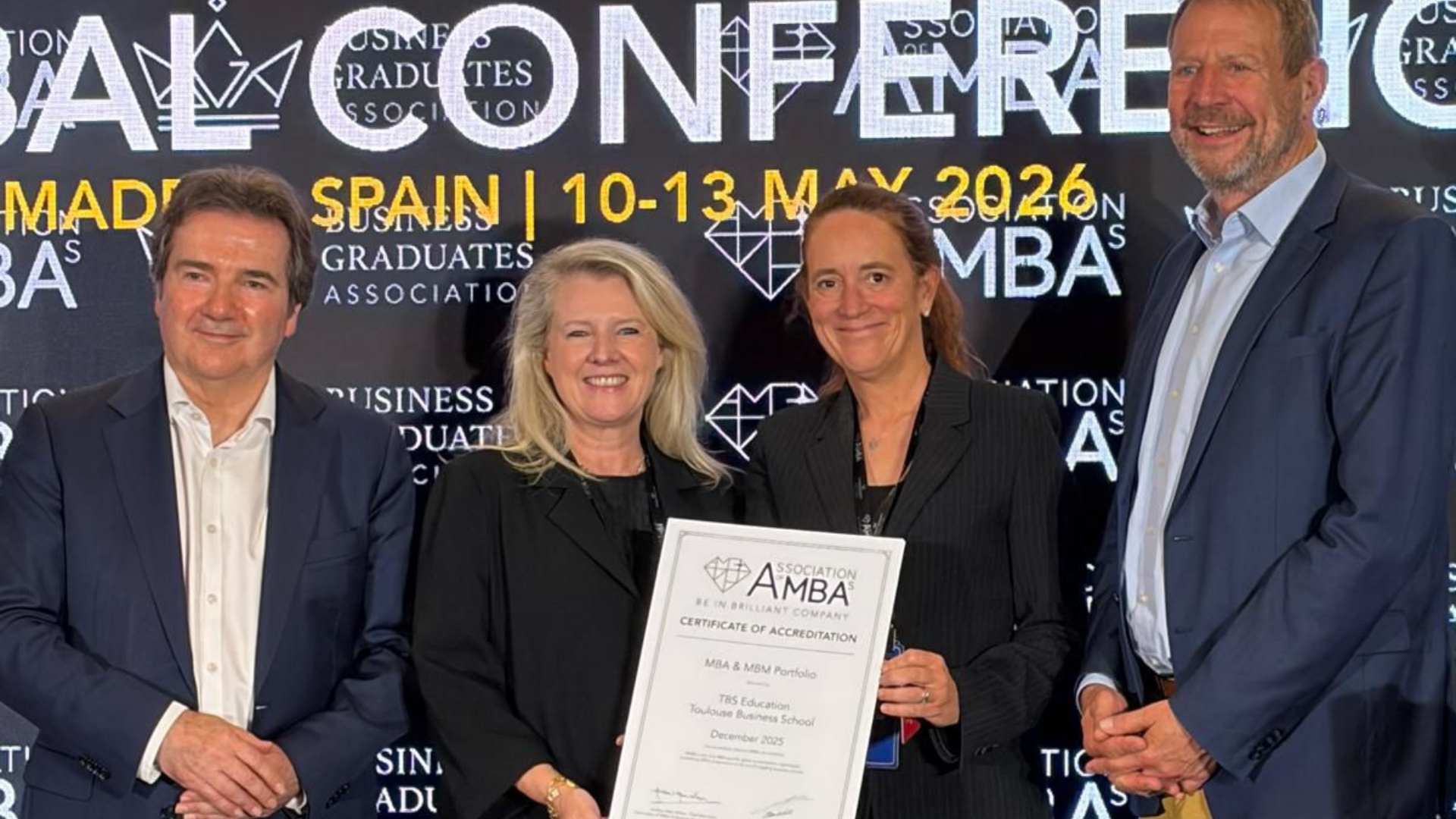 TBS EDUCATION RENOUVELLE ACCREDITATION AMBA